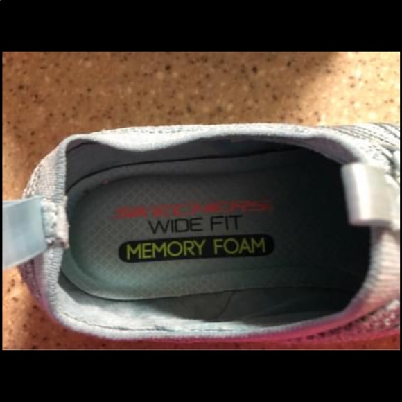 Teal Blue Sketchers Sneakers with Memory Foam - Picture 4 of 4